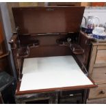 A FRENCH STYLE MAHOGANY COCKTAIL CABINET, 32" wide