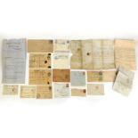 Collection of postal history letters, envelopes and covers including some from the 1830's and some