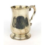 Silver Asprey tankard engraved Asprey London to the base, J.B.C & S Limited Birmingham 1964, 13cm