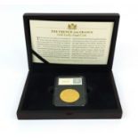 Boxed French 100 Frances gold coin