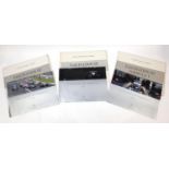 Group of three Mercedes Benz formula 1 calendars given to the showrooms of Maclaren : For Further