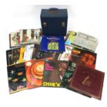 Case of Soul and Reggae LP records including Bob Marley, Aretha Francisco and Stevie Wonder examples