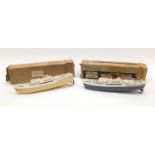 Two scale model boats both boxed, comprising Tri-ang RMS Pretoria Castle and R.M.S Orcaves, the