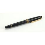 Mont Blanc Meisterstuck fountain pen with 14k gold nib, numbered 4810