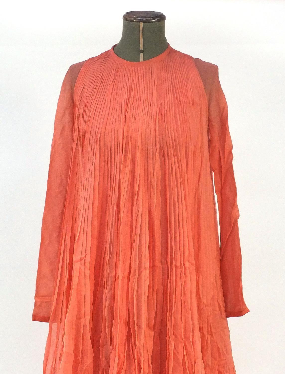 Two vintage dresses including a Grecian design example, one with Pauka London W1 Label to the - Image 7 of 10