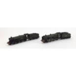 Two Hornby OO gauge locomotive and tenders comprising County of Somerset 1004 and The Royal