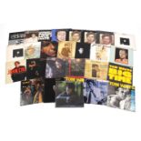 Rock vinyl LP records including Leonard Cohen, John Cale and Tom Waits : For further condition