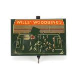 Vintage Wills's woodbines tin plate football game : For further condition reports please visit www.