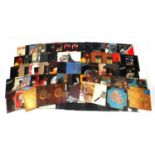 Rock vinyl LP records including Eric Clapton, Chicago and The Eagles : For further condition reports