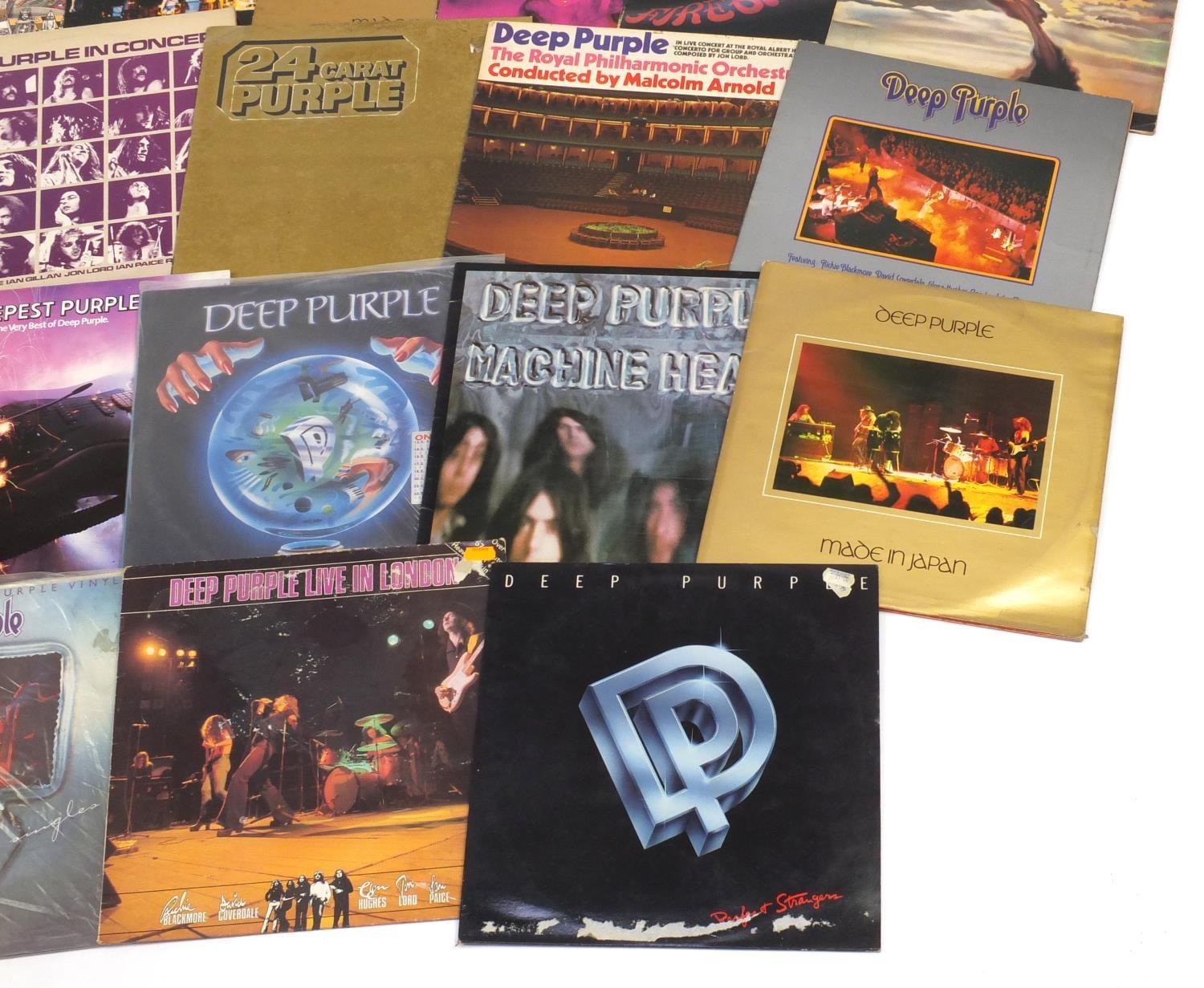 Deep Purple rock vinyl LP records including The Book of Taliesyn : For further condition reports - Image 7 of 7