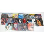 Garage, Rock and American Punk vinyl LP records including The Stooges, Iggy Pop and The Ramones :