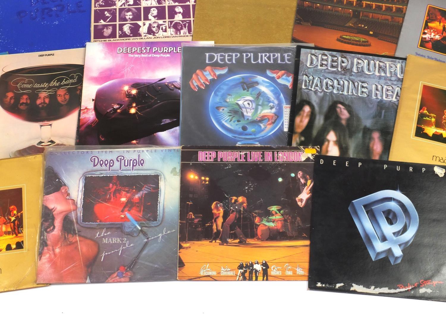 Deep Purple rock vinyl LP records including The Book of Taliesyn : For further condition reports - Image 6 of 7