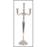 A large 20th century floor standing silver plated