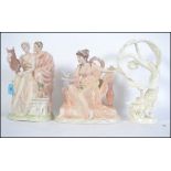 2 Wedgwood large ceramic figurines from ' The Classical Collection ' to include Captivation by Jenny