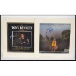 A Willy Russell & Barbara Dickson signed Blood Brothers Album together with a Tony Bennett signed
