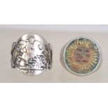 2 silver vintage rings to include Siam s