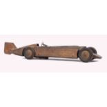 RARE TINPLATE GOLDEN ARROW RACING CAR