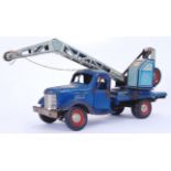 1950'S TINPLATE CRANE TRUCK