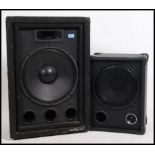 A large modern Stag Line stage speaker together wi