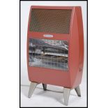 A vintage retro 20th century electric bar fire. In