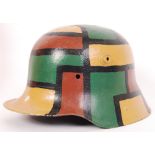 WWI GERMAN CAMOUFLAGE HELMET