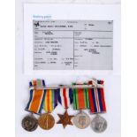 WWI & WWII MEDAL GROUP