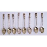 BATTLEFIELD CRESTED TEASPOONS