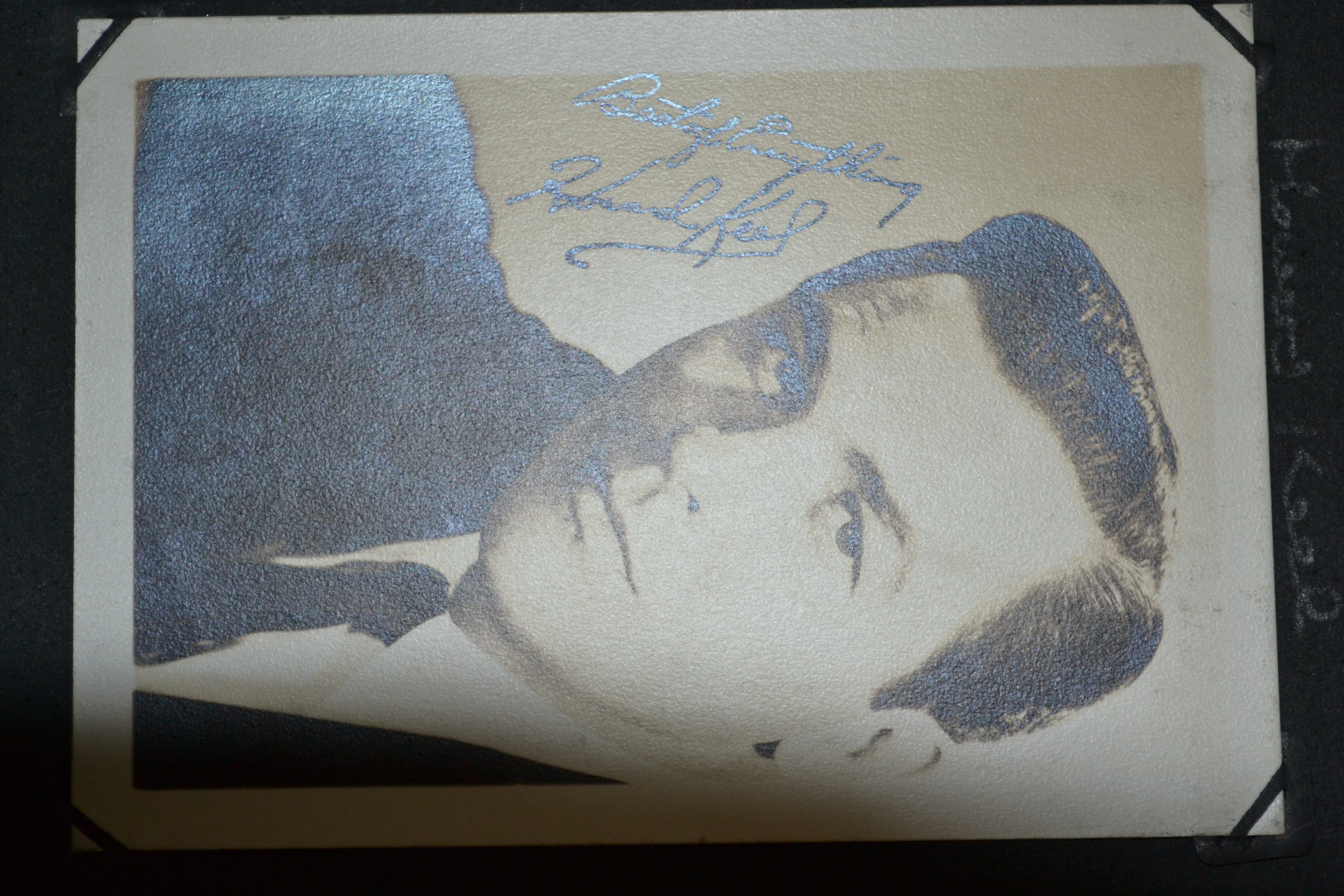 A collection of mid century postcards / photographs of film and screen stars some with facsimile - Image 7 of 7