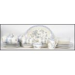 A Royal Doulton Coniston H5030 extensive 6 person dinner, tea and coffee service consisting of 6 tea