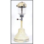 A vintage mid 20th century industrial Bialaddin model T10 pressure paraffin table lamp having