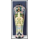 A large Moorcroft baluster vase in the Avon Water