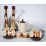 A retro mid century Sadler coffee / tea service in