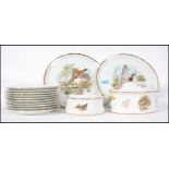 A vintage 20th century Bone China coffee service b