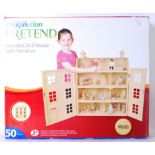 WOODEN DOLLS HOUSE