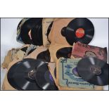 A collection of 78rpm records from various artist,