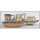 Denby - Five pieces of hand decorated Glyn Colledg