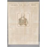 An early 20th century Nelson interest lithograph p