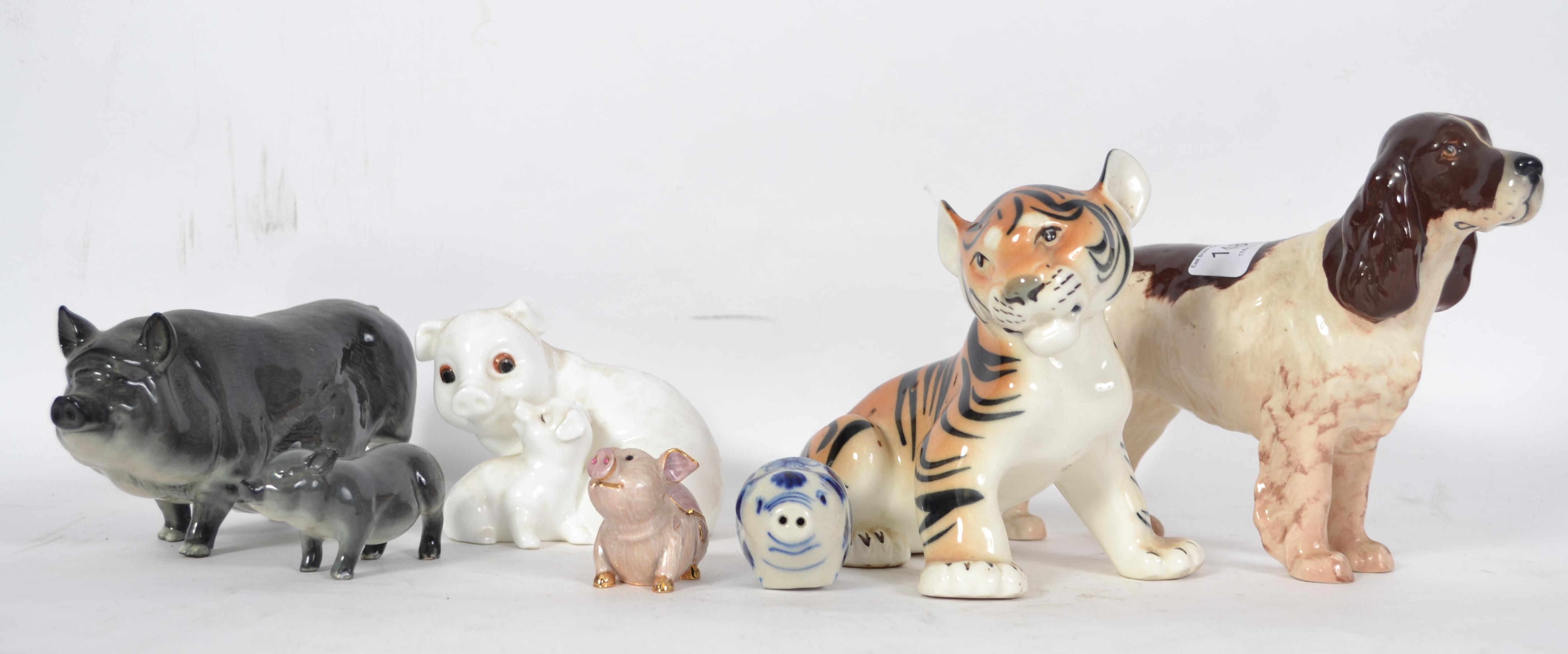 A collection of Beswick ceramic figurines to inclu