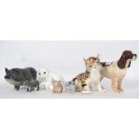 A collection of Beswick ceramic figurines to inclu