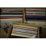 A large collection of classical records from an ex