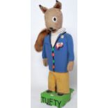 A retro 1970's public library / school large floor standing Mr Tufty ( Stop Look & Listen ) The