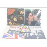 A collection of 4x vintage Beatles LP's - Pantomim