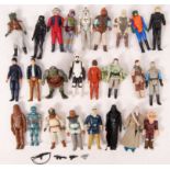 A collection of 25x original vintage Star Wars act