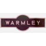 WARMLEY STATION SIGN