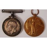 WWI MEDAL PAIR