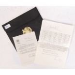 QUEEN ELIZABETH SIGNED DOCUMENT