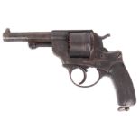 19th CENTURY FRENCH REVOLVER