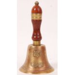 NAZI OLYMPICS BRASS BELL