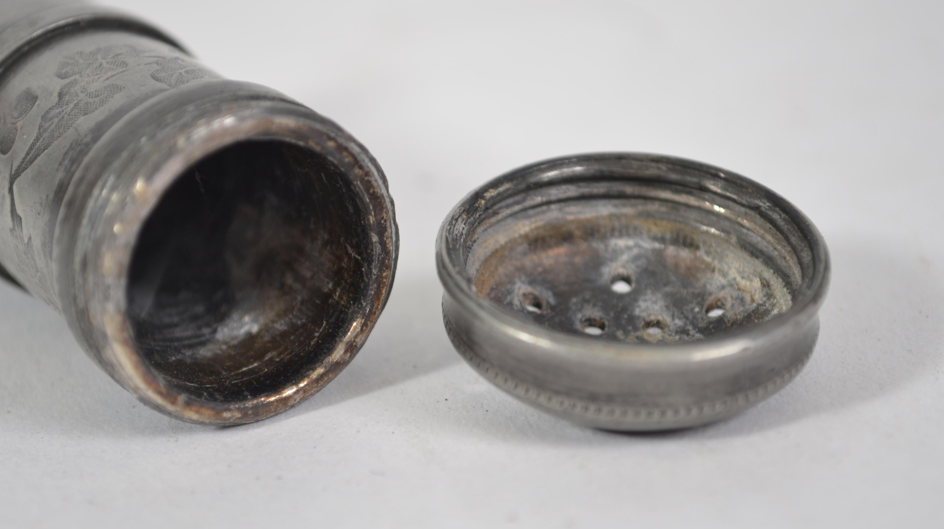 A believed 18th century pewter writing sander of c - Image 5 of 5