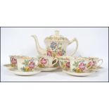 A 1970's retro James Kent Staffordshire chintz pat